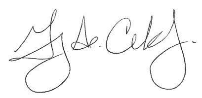 garry clark signature